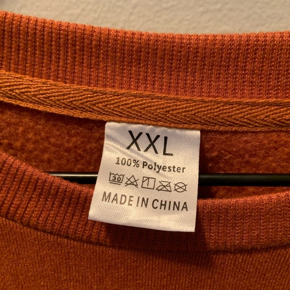 Rust Graphic Sweatshirt brand new without tags. - Picture 2 of 3